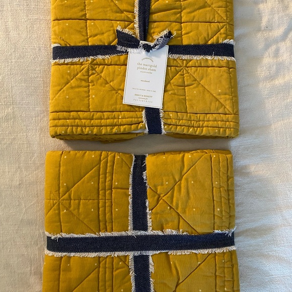 Pottery Barn Marigold Pindot Sham NWT - Picture 3 of 4